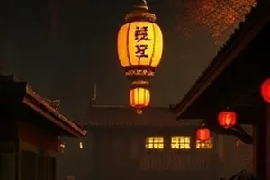 《午夜电台三号线》剧照：深夜电台录音间里亮起的红色指示灯