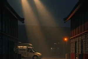 《铁轨以北》剧照：绿皮车窗外掠过的北方原野
