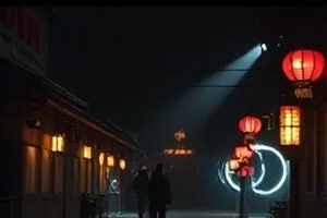 《玻璃温室》剧照：玻璃房内的长镜头调度与两个人影